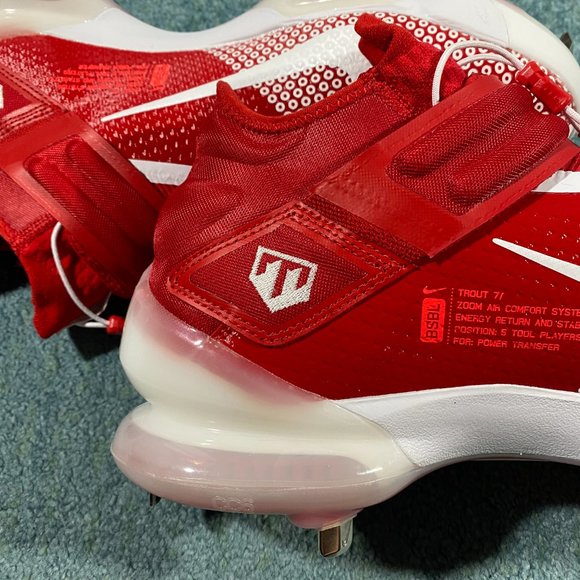 NEW - Nike Force Zoom Mike Trout 7 Baseball Cleats Mens Size 10/13 CI3134-602 - Picture 9 of 15